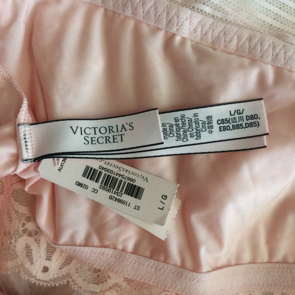 Victoria Secret Pink Lace Bralette / Crop Top - Picture 6 of 6