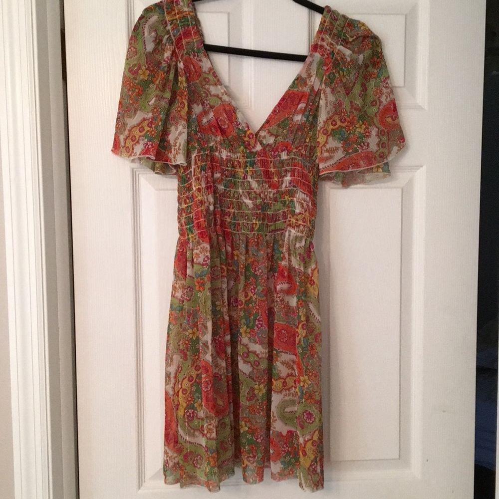 ABS multicolor dress.