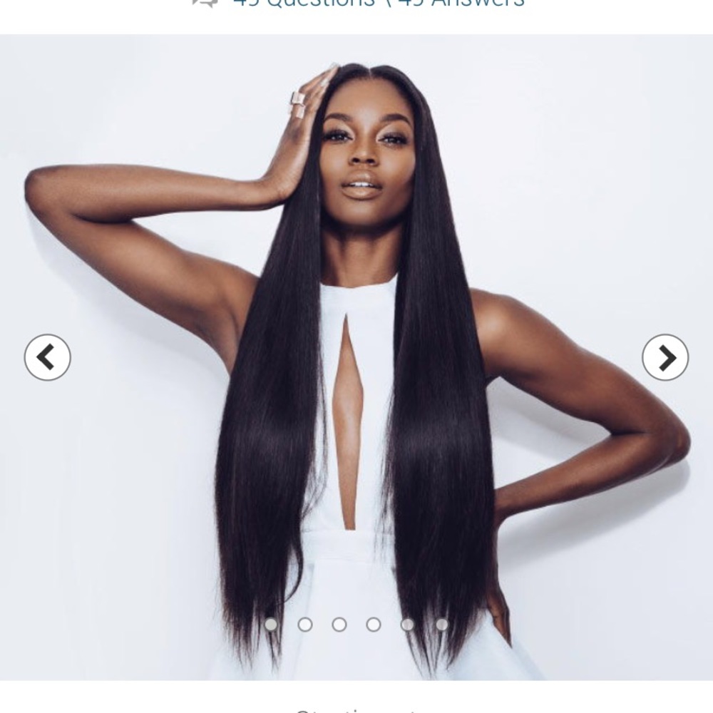 Straight Brazilian virgin hair