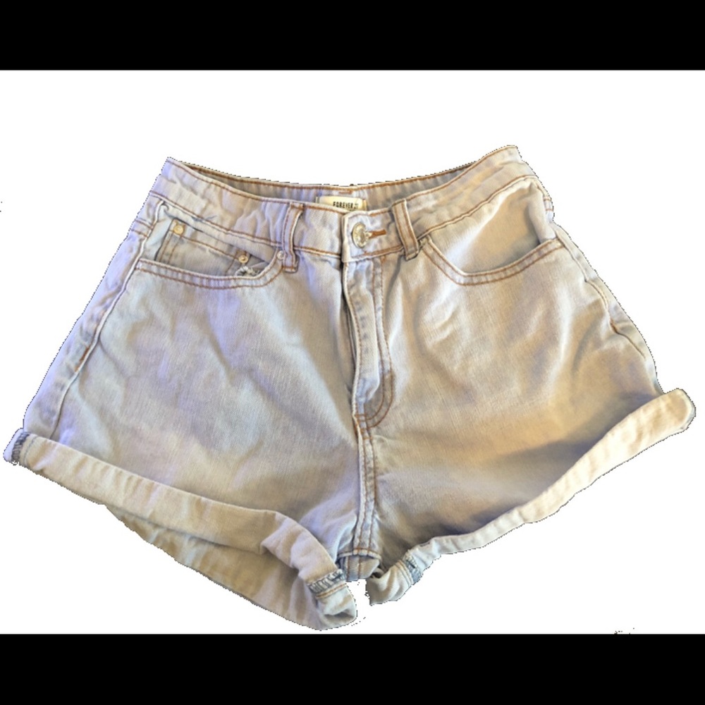 Jean shorts (LIGHT BLUE) Size 24 (XS)