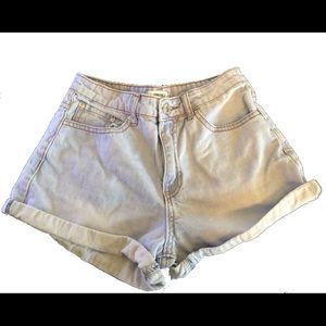 Jean shorts (LIGHT BLUE) Size 24 (XS)