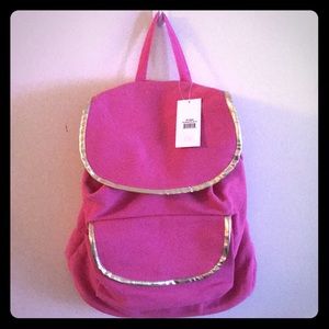 Pink & Gold Back Pack