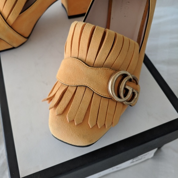 SOLD! Gucci Marmont Loafer Pumps - Picture 6 of 6