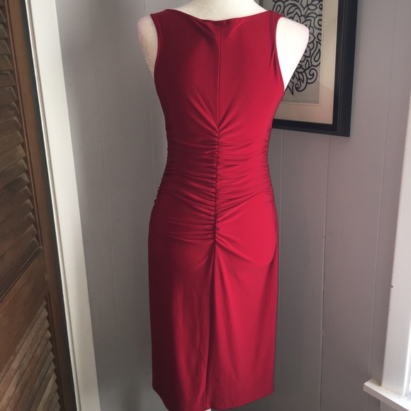 Norma Kamali Kouture Red Bodycon dress size 4 - Picture 2 of 4