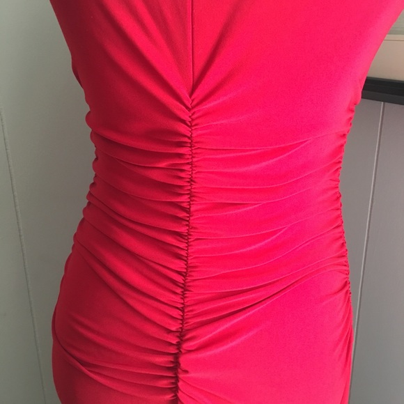 Norma Kamali Kouture Red Bodycon dress size 4 - Picture 3 of 4