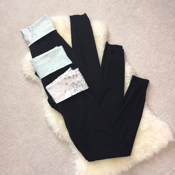 Eight (8) VS PINK Yoga Leggings - Picture 5 of 6