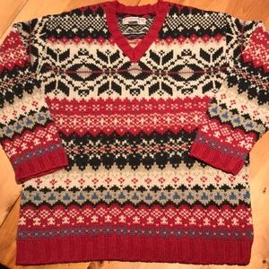 VINTAGE* Abercrombie & Fitch Co. WOOL ☃️ Sweater🎄