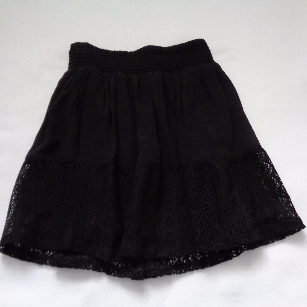 XX Black Lace skirt