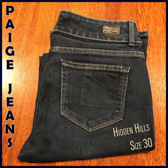PAIGE Denim - 🍇 Paige Hidden Hills Bootcut Jeans 30