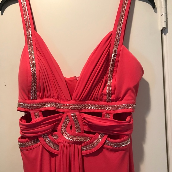 Guess Coral dress with silver sequence - Picture 6 of 6