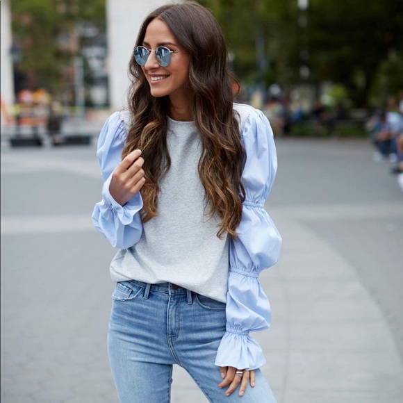 Nordstrom X Something Navy Poplin 