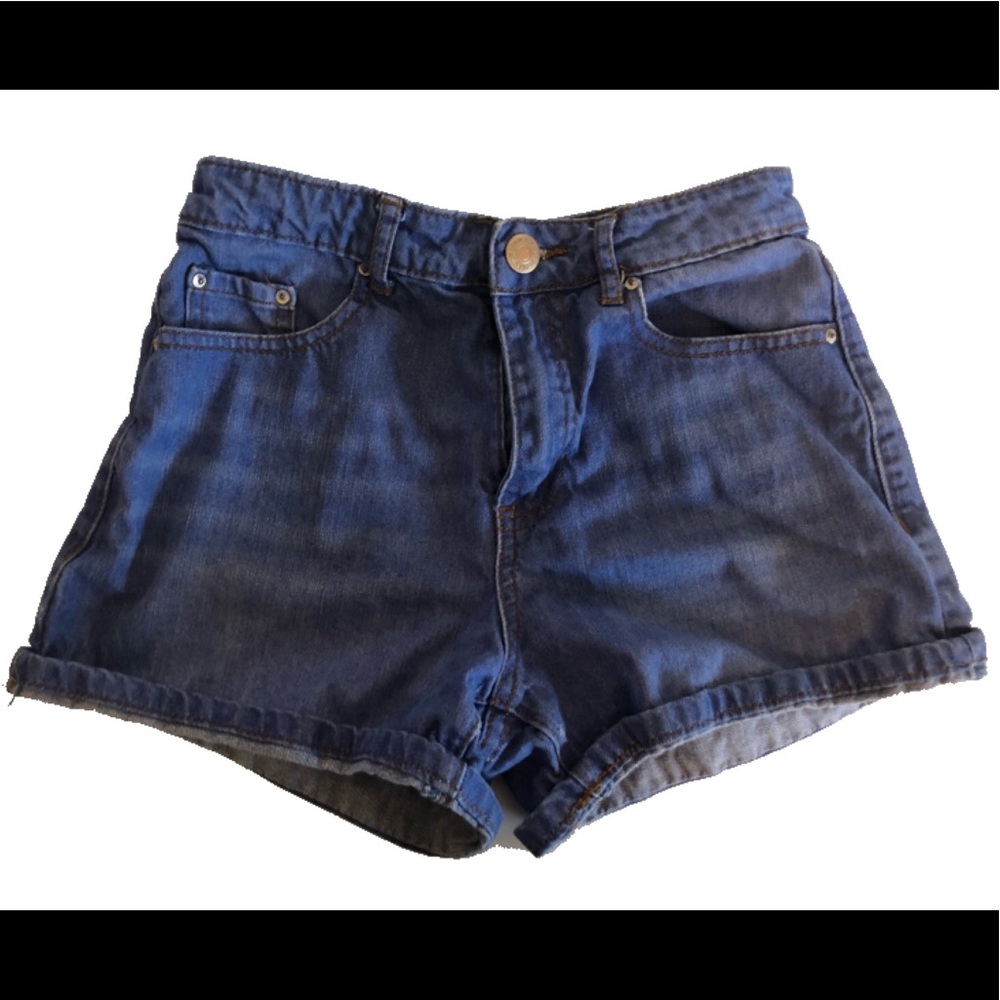 Jean Shorts (DARK BLUE) size 24 (XS)