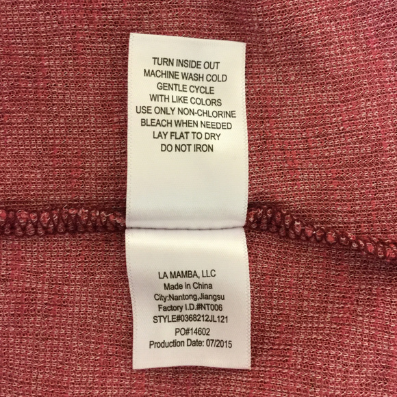 Casual Spoiled Long Sleeve Tee.  Cute cuff detail. - Picture 7 of 7