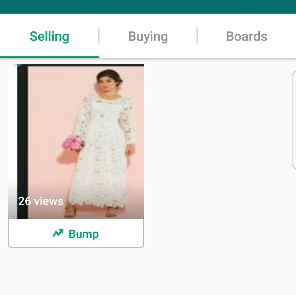 Elegant white vintage bride dress