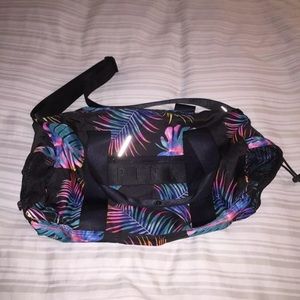 Vs Pink Tropical Duffle Bag