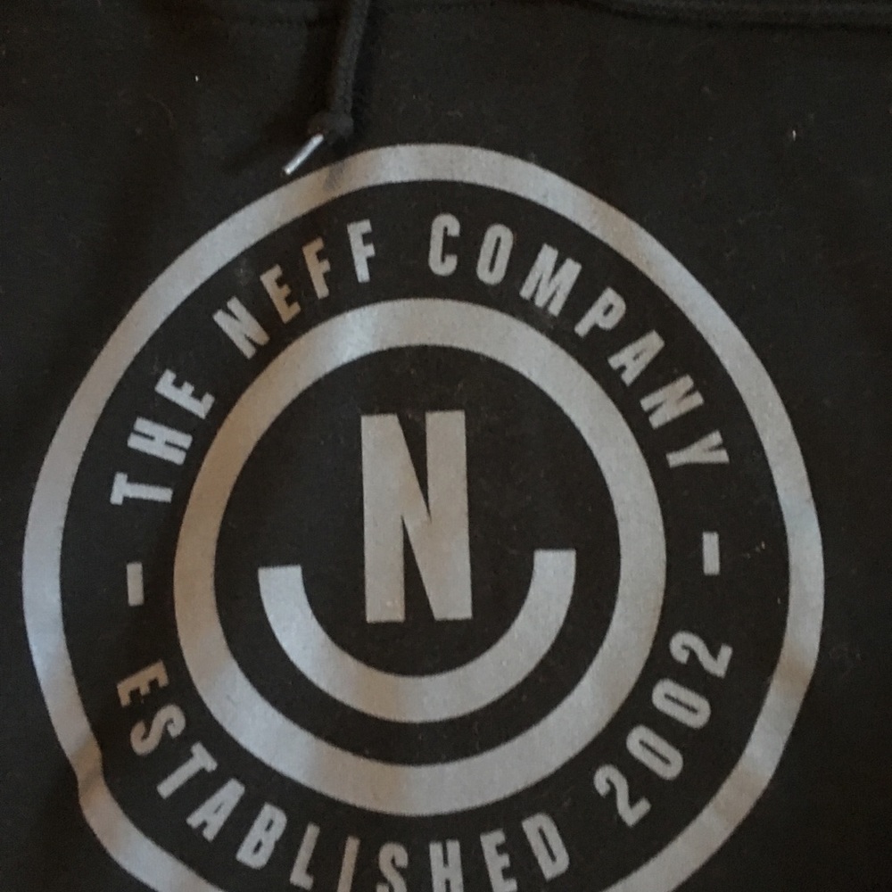 Black Neff hoodie
