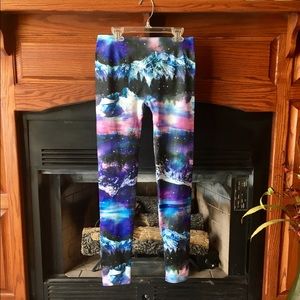 $3 W/ BUNDLE Mountain Landscape Galaxy Leggings
