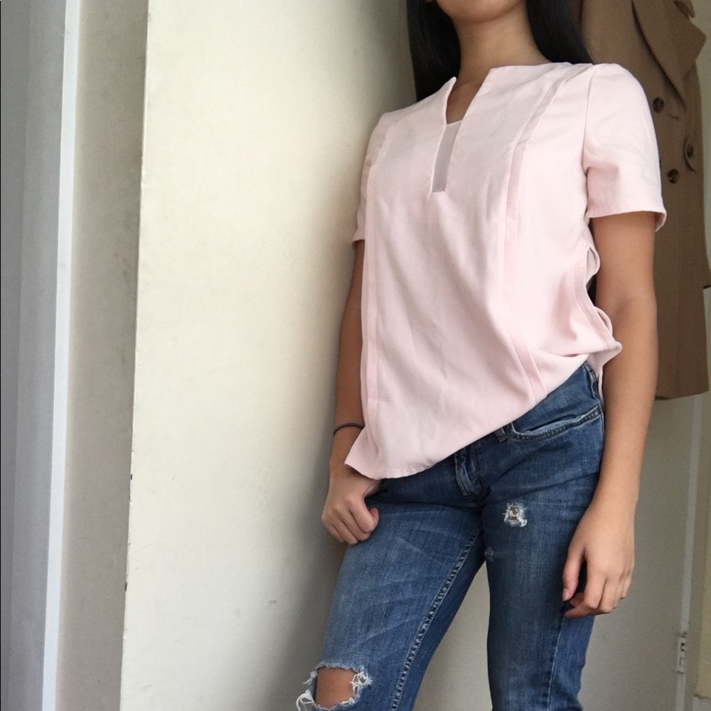Baby Pink Blouse