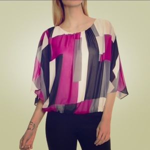 Vince Camuto Chiffon Blouse