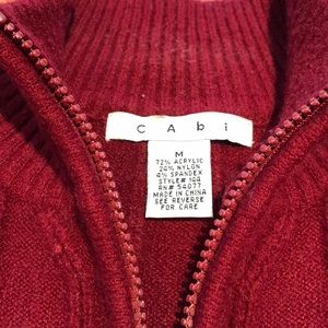 CAbi Zip-up Cardigan 😍