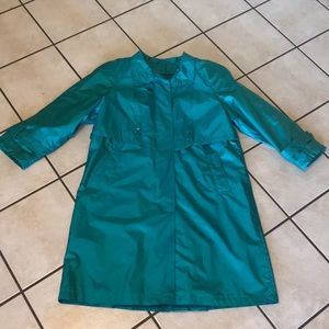 Women’s size 16P Dry Dock trench rain coat EUC
