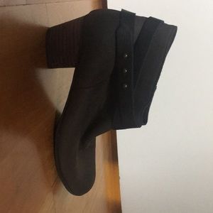 Brown booties