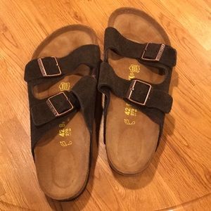 Birkenstocks suede