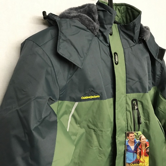 Faux fur lining thicken mountain coat - Picture 2 of 8