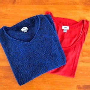 Old Navy Sweater + Tank