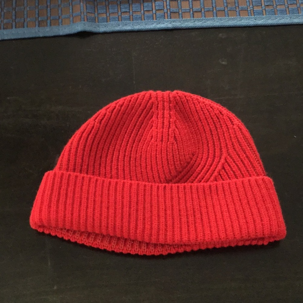 Lanvin men’s English ribbed beanie