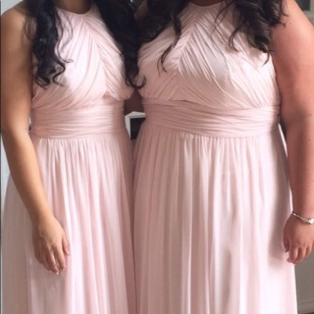 Dressy Collection Blush Bridesmaids Dress