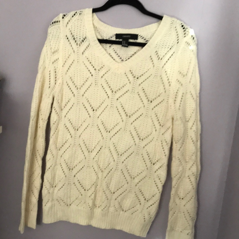 Eyelet Sweater