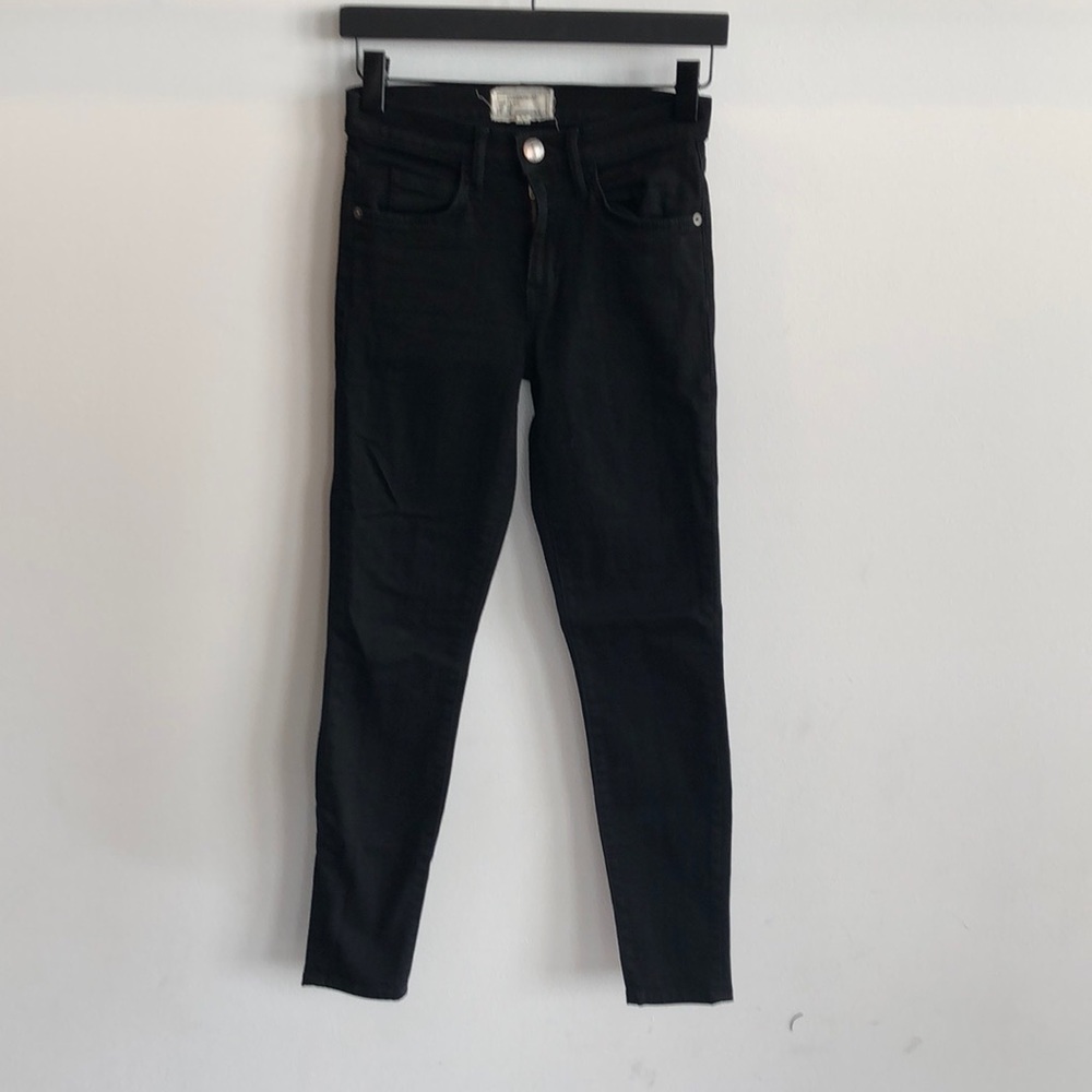 Current/Elliott black skinny jeans