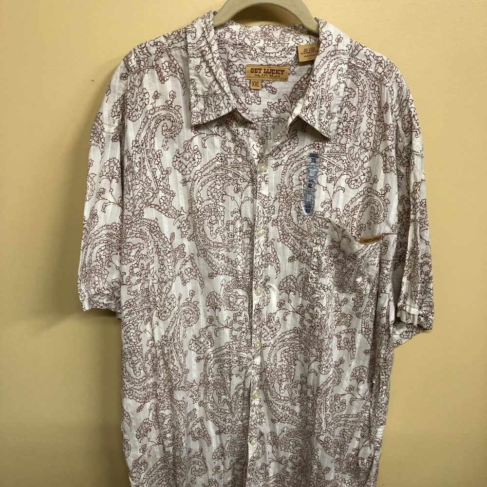 Get Lucky Men’s Short Sleeve Shirt