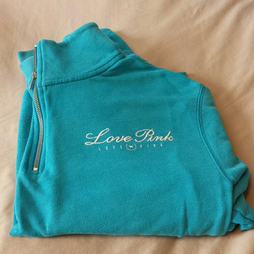 VS Pink Quarter Zip