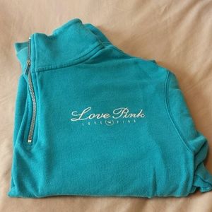 VS Pink Quarter Zip
