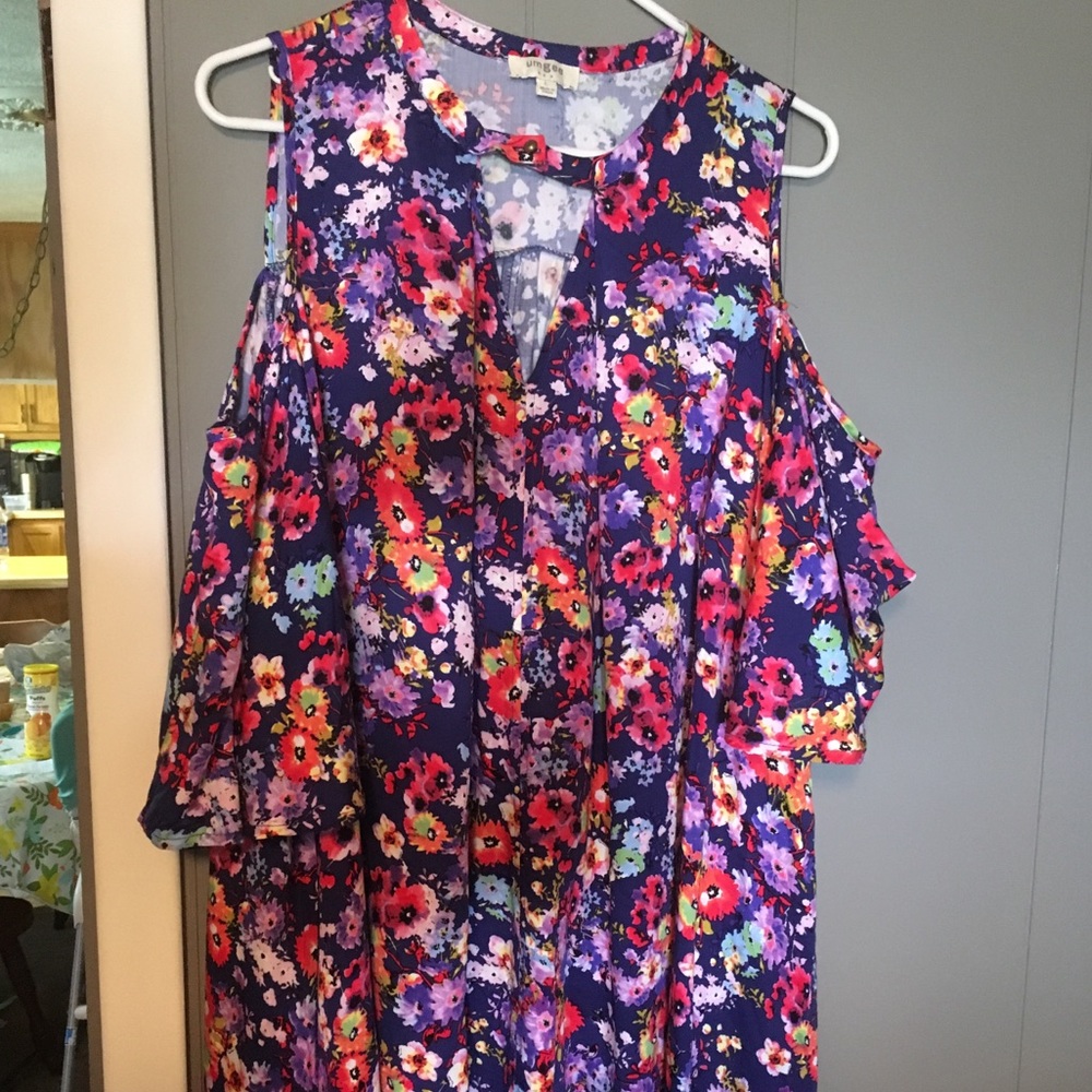 Pocket hole tunic dress