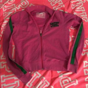 Vintage Victoria’s Secret pink zip up