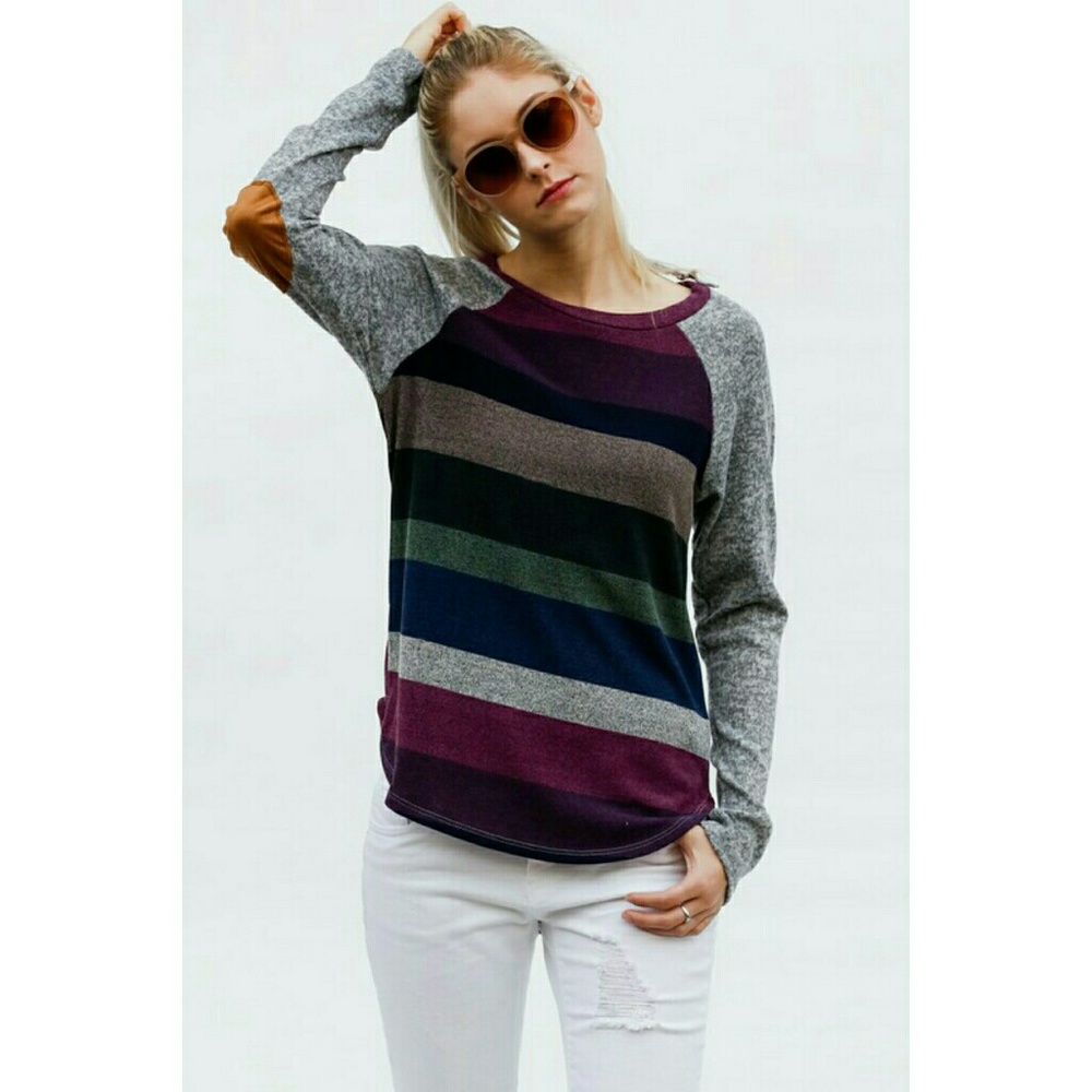 Color block top