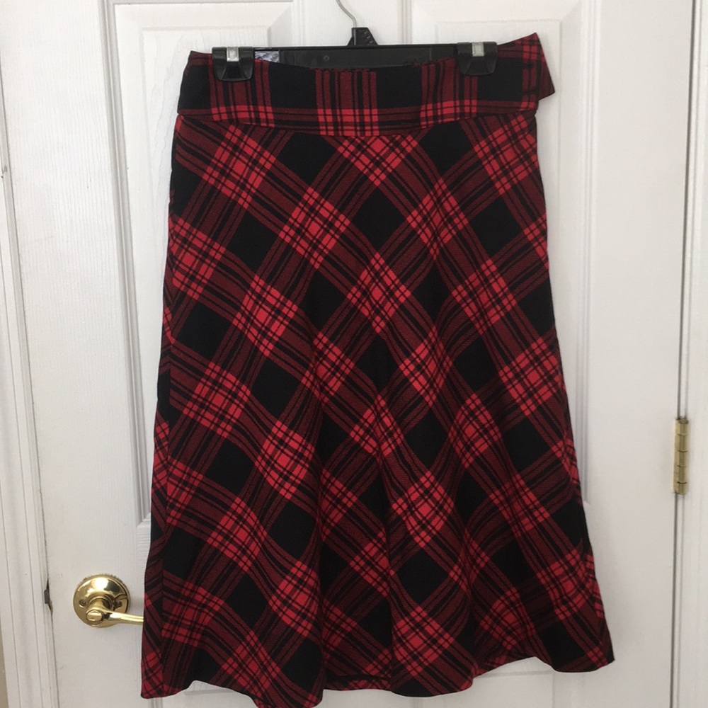Talbots wool midi skirt