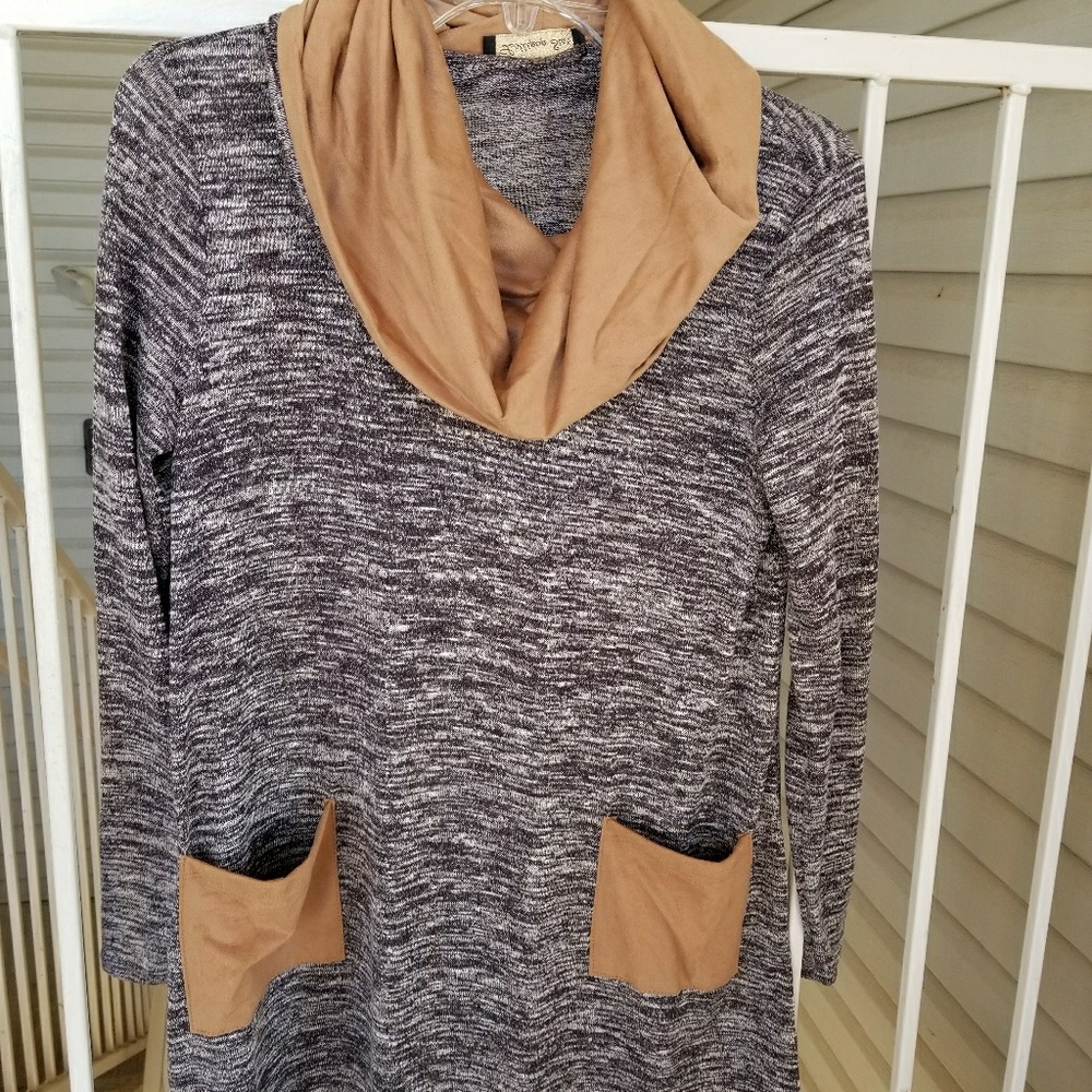 Long sleeve turtle neck