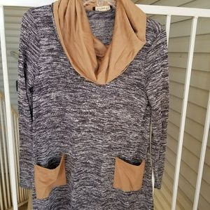 Long sleeve turtle neck