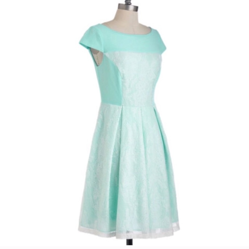 Modcloth “Dinner Mint Dress” by Eva Franco, Size 8
