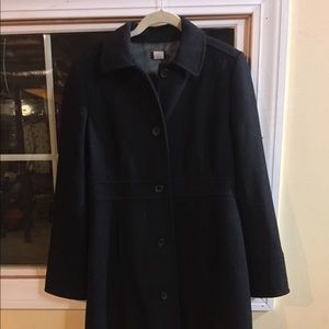 J.Crew black coat