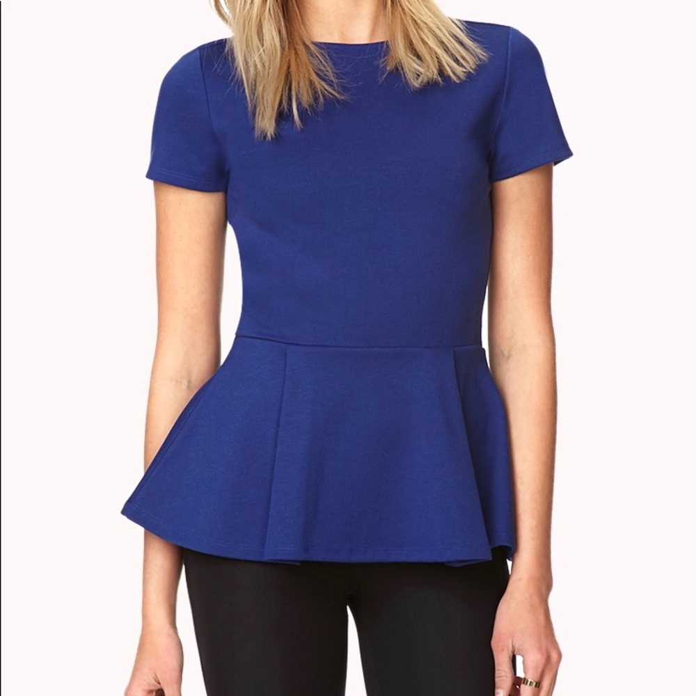 Peplum blouse