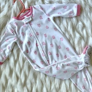 Ballet slipper fleece sleeper