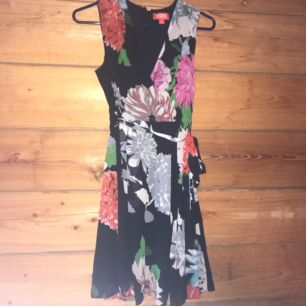 Like New Kirna Zabate for Target Floral dress sz 2