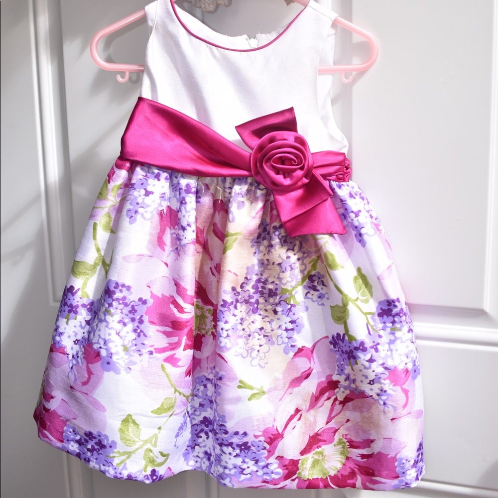 Iris and Ivy baby girl floral dress