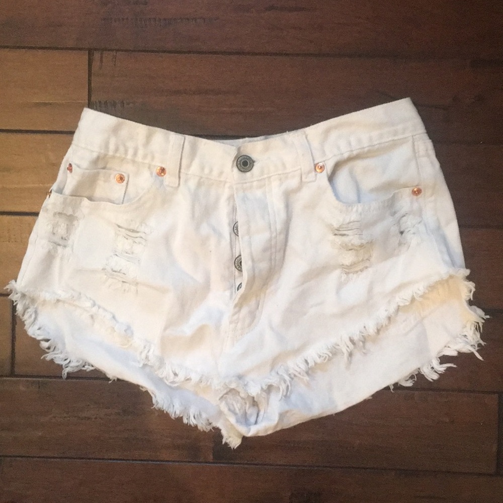 White shorts
