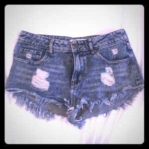 Jean shorts